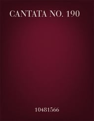 Cantata No. 190 Instrumental Parts Instrumental Parts cover